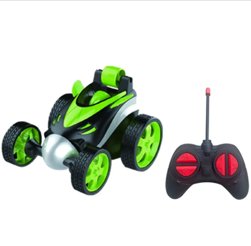 HKM-592339 Kids RC Rotating Stunt Car with Light - 2.4G Remote Control Tumbling Vehicle for Ages 5 and Up