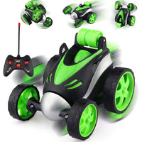 HKM-592339 Kids RC Rotating Stunt Car with Light - 2.4G Remote Control Tumbling Vehicle for Ages 5 and Up