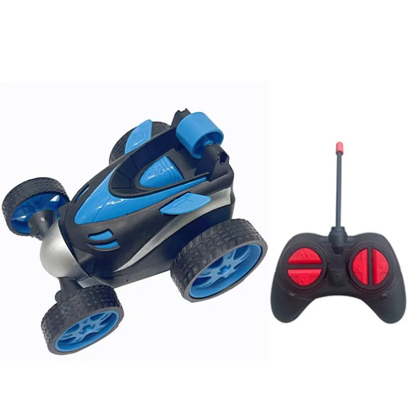 HKM-592339 Kids RC Rotating Stunt Car with Light - 2.4G Remote Control Tumbling Vehicle for Ages 5 and Up