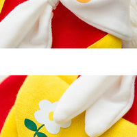 HKM-592595 Cute Cartoon Tie Design Sweater Coat for Small Dogs – Milk Silk Material, Various Sizes Available