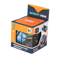 HKM-592659 Geometric Infinite Magic Cube 3D Fidget Toy - Stress Relief Puzzle for All Ages
