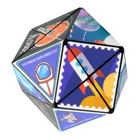 HKM-592659 Geometric Infinite Magic Cube 3D Fidget Toy - Stress Relief Puzzle for All Ages