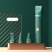 HKM-592851 Dog Hair Clipper with USB Charging - Multiple Size Options in Dark Green and Classic White