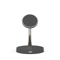 HKM-593107 Magnetic 3-in-1 Night Light Charging Dock with Wireless Fast Charging and Adjustable Power Output