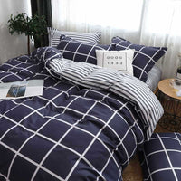 HKM-593235 Washed Cotton Bamboo Fiber Double Bed Quilt Cover - Various Sizes Available