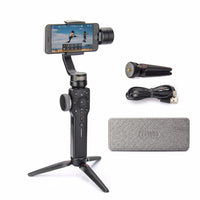 HKM-593299 Handheld Mobile Phone Stabilizer - ABS Construction, 12h Battery Life, 7.4V Operating Voltage
