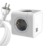 HKM-593427 Compact 5-Sided Smart USB Socket with Fast Charging and Safety Features