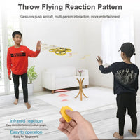 HKM-593491 Gravity Sensor Induction Drone with Remote Control, 8-Channel Quadcopter for Indoor and Outdoor Use