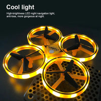 HKM-593491 Gravity Sensor Induction Drone with Remote Control, 8-Channel Quadcopter for Indoor and Outdoor Use