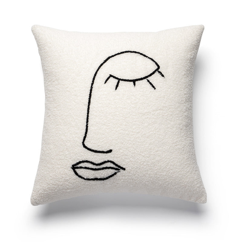 HKM-593619 Cozy European Style Velvet Cushion in Various Patterns and Sizes for Living Room or Bedroom