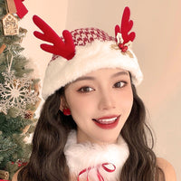 HKM-593683 Christmas Tree Hat & Fun Holiday Antlers for Festive Photo Moments