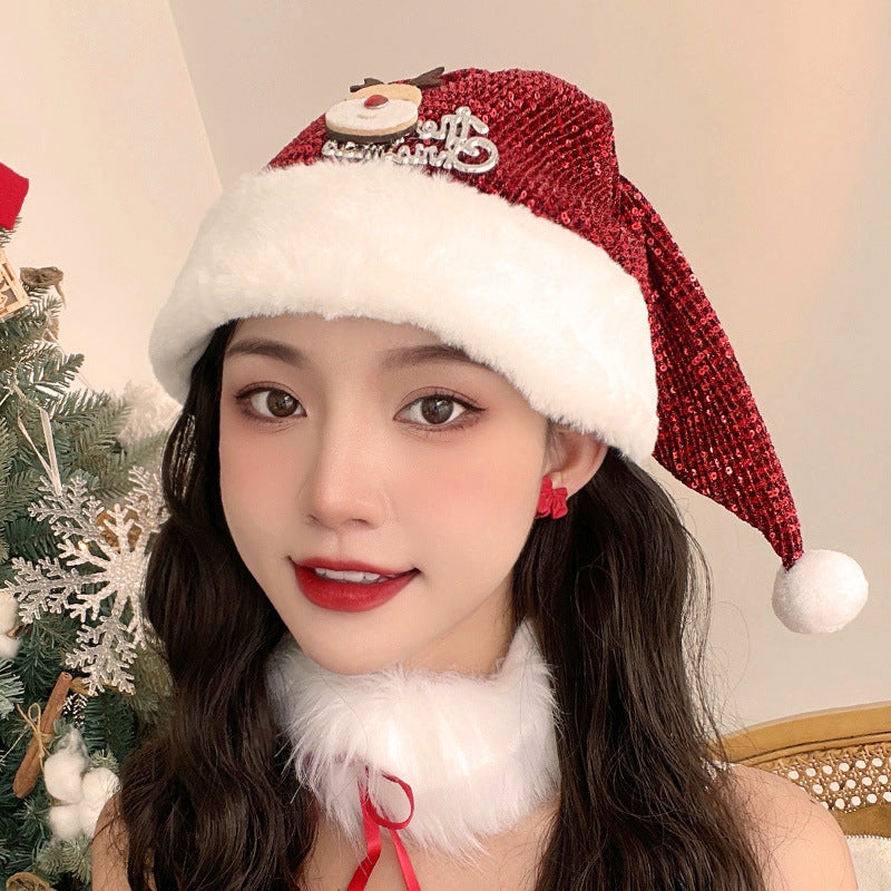 HKM-593683 Christmas Tree Hat & Fun Holiday Antlers for Festive Photo Moments
