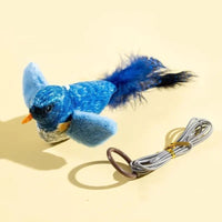 HKM-593683 Electric Sound Simulation Bird Cat Toy Cat Teaser