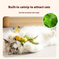 HKM-593683 Electric Sound Simulation Bird Cat Toy Cat Teaser