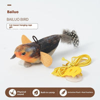 HKM-593683 Electric Sound Simulation Bird Cat Toy Cat Teaser