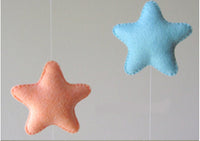 HKM-594067 DIY Hanging Cloud Mobile for Baby Room Decor – Soft Felt Fabric Ornament