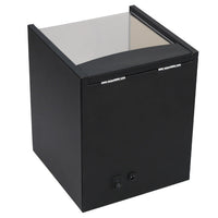 HKM-594579 Wooden Watch Storage Box for Mechanical Timepieces - Black/Brown, 18x18x21 cm