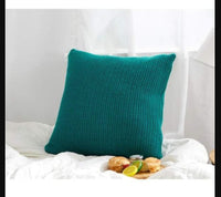 HKM-594771 Jacquard Corduroy Modern Polyester Cushion Cover in Plain Design
