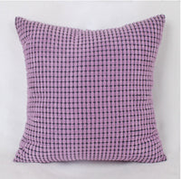 HKM-594771 Jacquard Corduroy Modern Polyester Cushion Cover in Plain Design