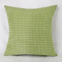 HKM-594771 Jacquard Corduroy Modern Polyester Cushion Cover in Plain Design