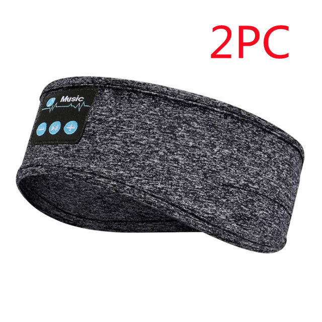 HKM-594899 Bluetooth V5.0 Sports Headband for Music and Calls - Comfortable Audio Sleeping Headband