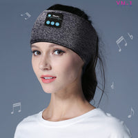 HKM-594899 Bluetooth V5.0 Sports Headband for Music and Calls - Comfortable Audio Sleeping Headband