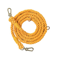 HKM-595027 Braided Double-Ended Dog Leash - Multifunctional Polyester Cotton, 210cm & 250cm Options