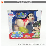 HKM-595027 Cartoon Battery Operated Soap Bubble Machine Toy for Kids Ages 5-7