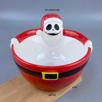 HKM-595027 Ceramic Christmas Fruit Plate and Snack Storage Tray for Special Occasions