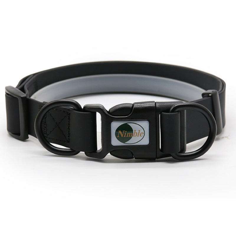 HKM-595219 Durable Adjustable Waterproof Dog Collar in Various Colors