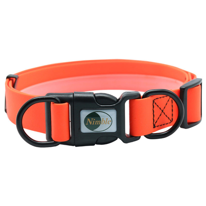 HKM-595219 Durable Adjustable Waterproof Dog Collar in Various Colors