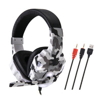 HKM-595283 Wired Headphones with Ear Protection for Computer Use - Multiple Color Options Available