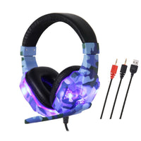 HKM-595283 Wired Headphones with Ear Protection for Computer Use - Multiple Color Options Available