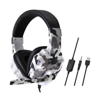 HKM-595283 Wired Headphones with Ear Protection for Computer Use - Multiple Color Options Available