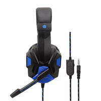 HKM-595283 Wired Headphones with Ear Protection for Computer Use - Multiple Color Options Available