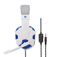 HKM-595283 Wired Headphones with Ear Protection for Computer Use - Multiple Color Options Available