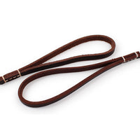 HKM-595347 Genuine Cowhide Leather Dog Leash - Durable, Soft Walking Lead for Small and Medium Dogs, Available in Black, Brown, Red, and Green