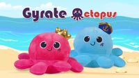 HKM-595475 Dancing Sound Controlled Electric Rotating Plush Octopus Toy for Babies and Toddlers