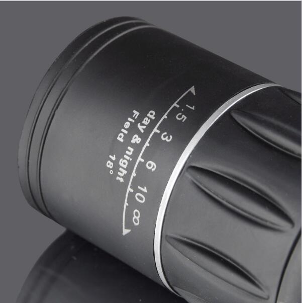 HKM-595603 16X52 High-Power Monocular with BAK4 Prism, Waterproof, and Night Vision Capability