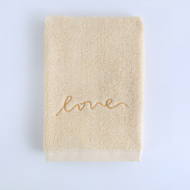 HKM-595795 Pure Cotton Embroidery Face Towel in Lavish Colors