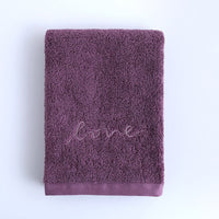 HKM-595795 Pure Cotton Embroidery Face Towel in Lavish Colors