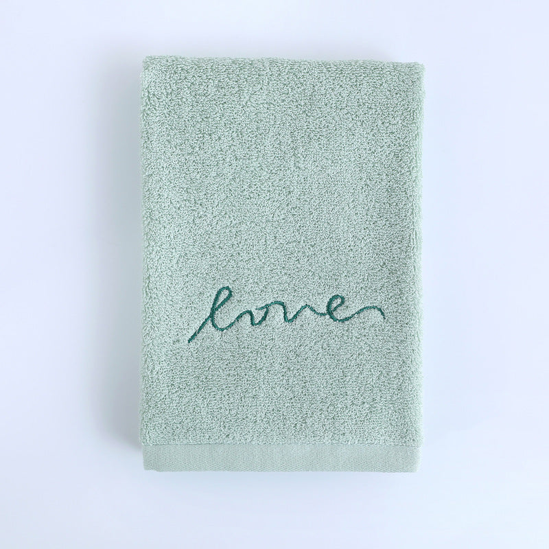 HKM-595795 Pure Cotton Embroidery Face Towel in Lavish Colors