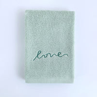 HKM-595795 Pure Cotton Embroidery Face Towel in Lavish Colors