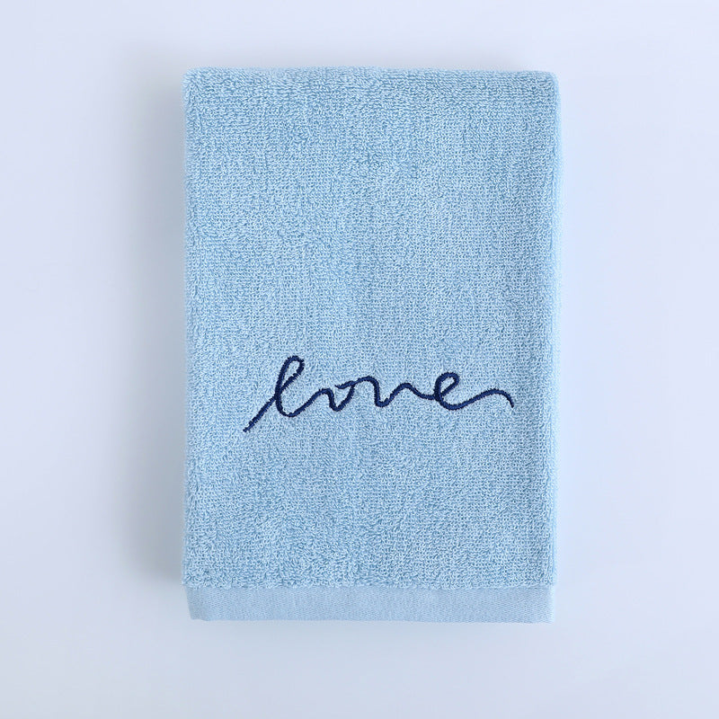 HKM-595795 Pure Cotton Embroidery Face Towel in Lavish Colors