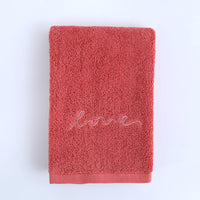 HKM-595795 Pure Cotton Embroidery Face Towel in Lavish Colors
