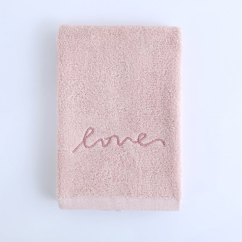HKM-595795 Pure Cotton Embroidery Face Towel in Lavish Colors