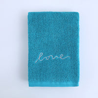 HKM-595795 Pure Cotton Embroidery Face Towel in Lavish Colors