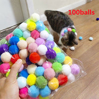 HKM-595987 Cat Pompons Gun Relief Toy