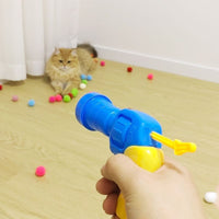 HKM-595987 Cat Pompons Gun Relief Toy