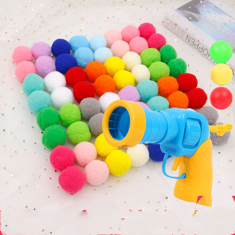 HKM-595987 Cat Pompons Gun Relief Toy
